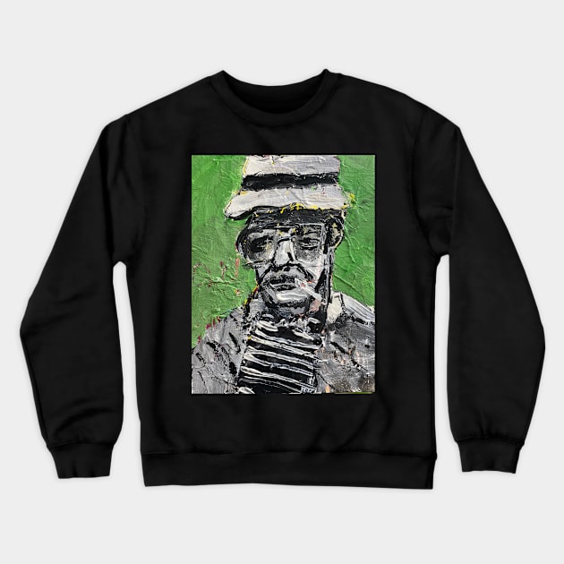 Hunter S Thompson Crewneck Sweatshirt by ElSantosWorld